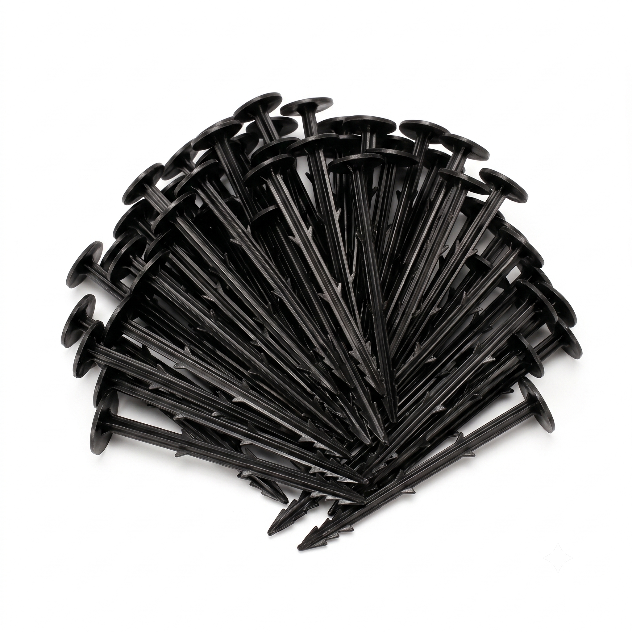 Heavy-Duty Weed Mat Nails & Ground Anchor Pegs – UV-Stabilized Landscape Fabric Staples for Weed Barrier, Farming & Garden Geotextile Membrane