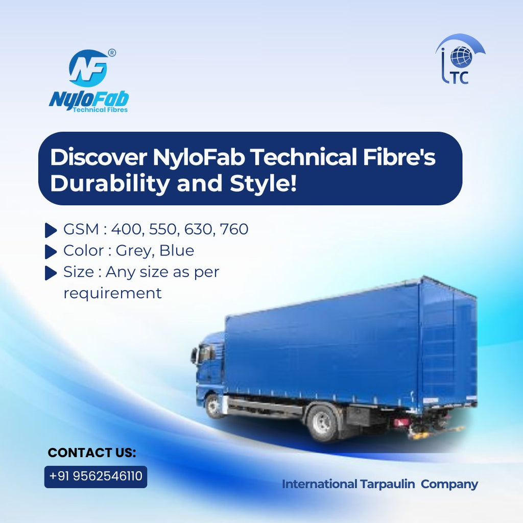 NyloFab Heavy-Duty PVC Coated Tarpaulin – 400 GSM
