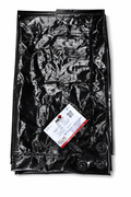 7-Layer Waterproof Black Silver Tarpaulin (120 GSM)  IS 14611 Certified Medium-Duty Laminated Protection Sheet