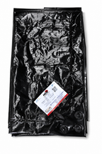 7-Layer Waterproof Black Silver Tarpaulin (120 GSM)  IS 14611 Certified Medium-Duty Laminated Protection Sheet