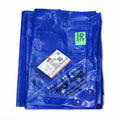 Jumbo Medium-Duty Laminated Blue Tarpaulin Sheet (120 GSM, 30ft+ Sizes) – 7-Layer Waterproof IS 14611 & ISO Certified