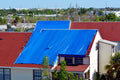 Heavy-Duty Roof Protection Tarpaulin