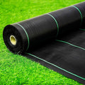 2m width Heavy-Duty 100 GSM  Weed Control Mat – Weed Block mat, Nurseries & Landscaping